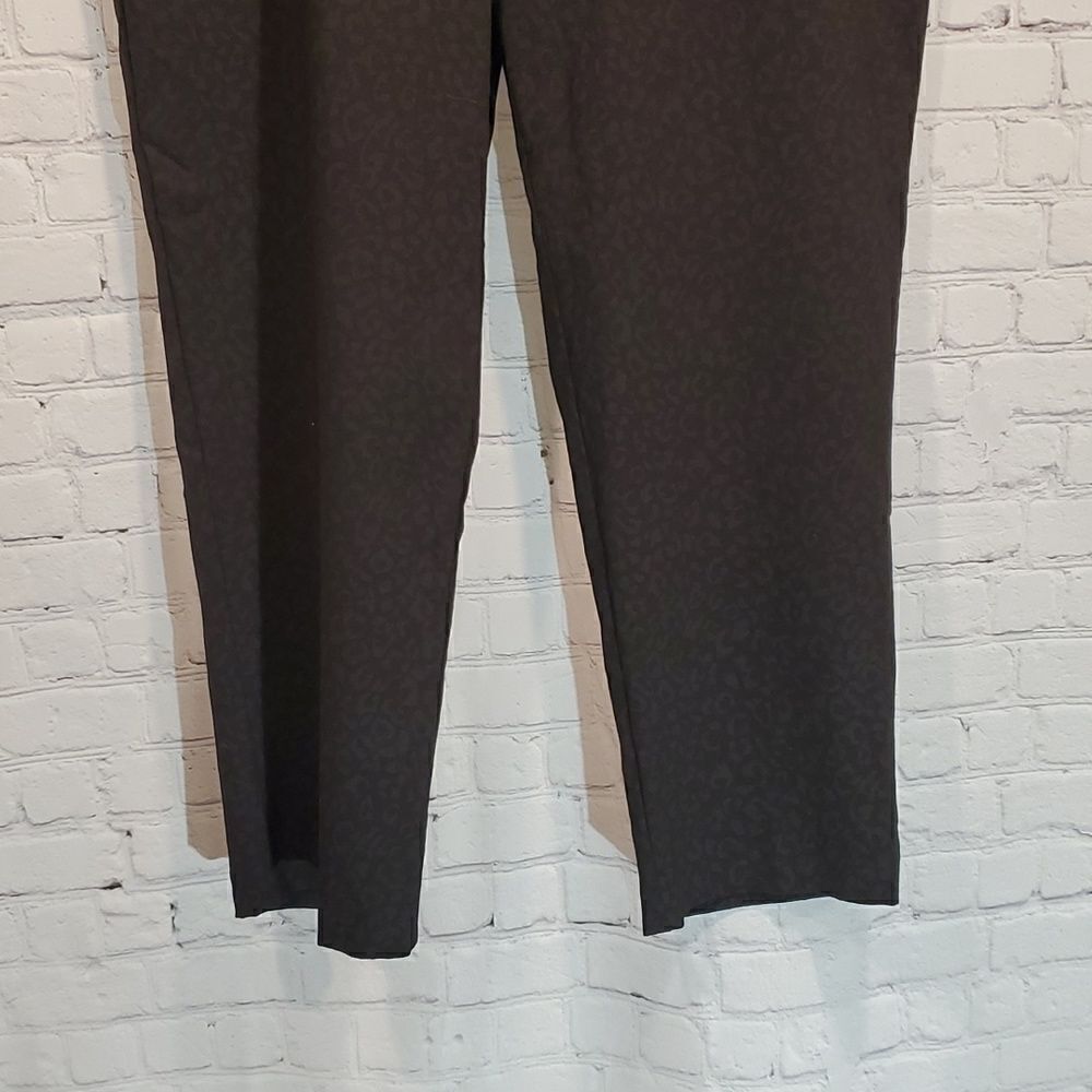 Prophecy black with leopard print pull on pants - Picture 3 of 9